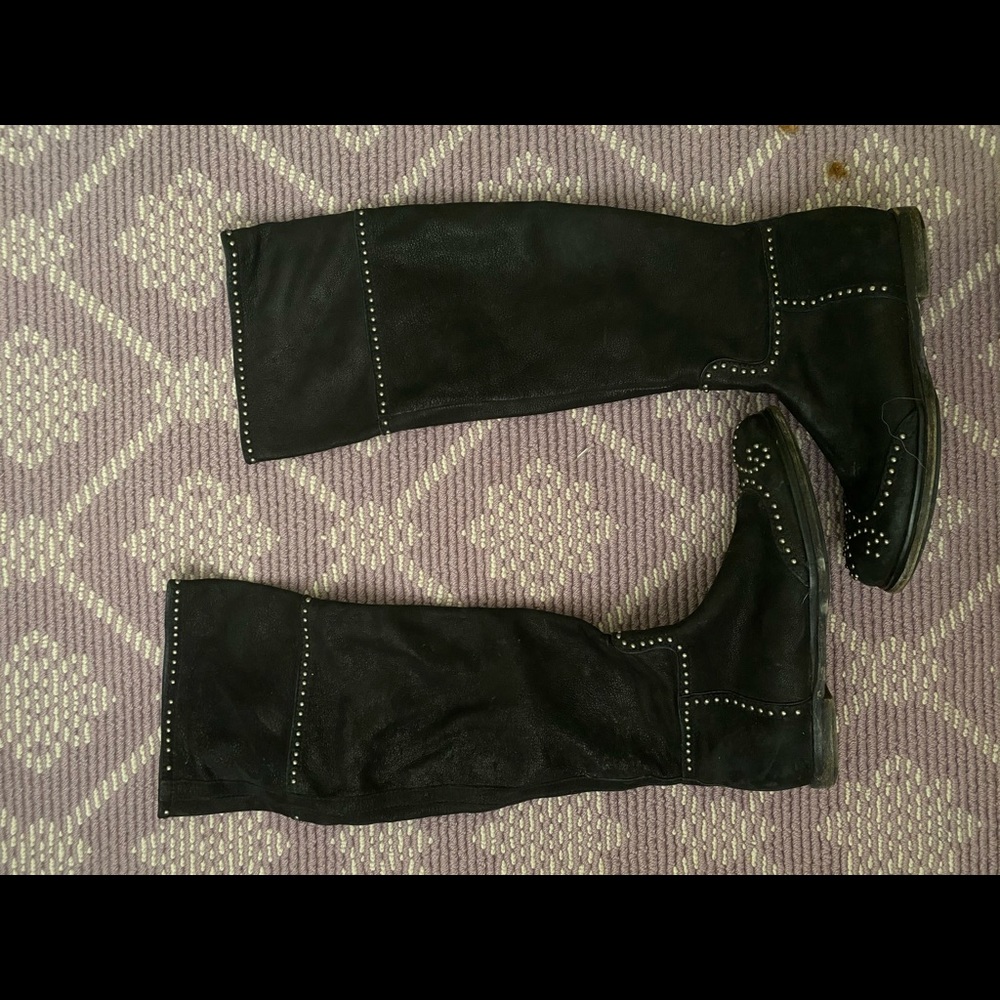 MIU MIU TALL BOOTS